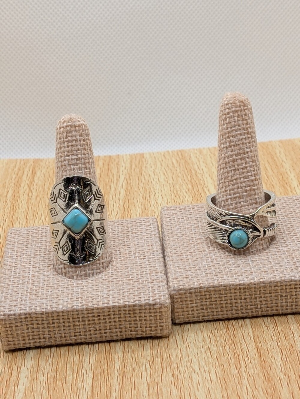 Turquoise Ring Set - Picture 2 of 8